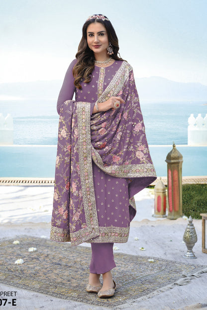Semi Stitch / Purple