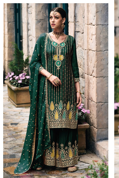 Semi Stitch / DARK GREEN