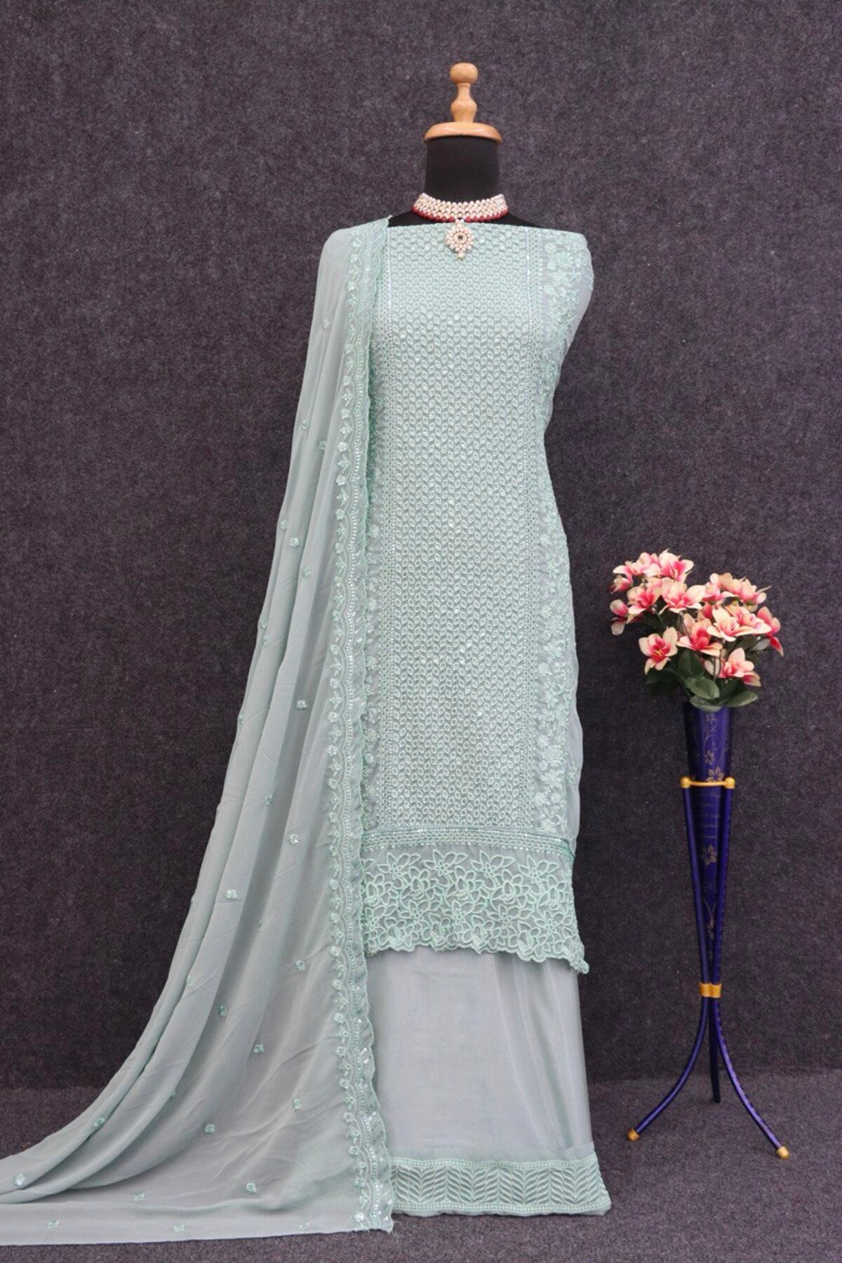 semi stitch / mint