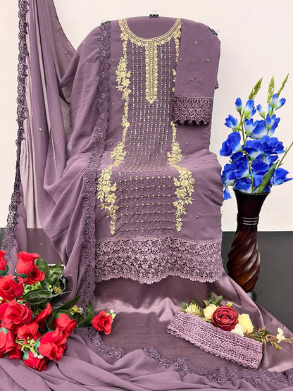 Semi Stitch / LIGHT-PURPLE