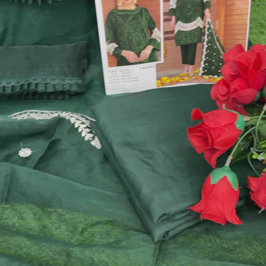 Semi Stitch / DARK GREEN