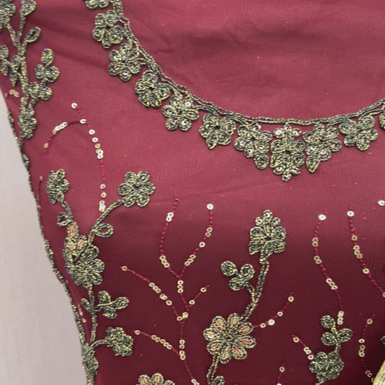 Semi Stitch / MAROON