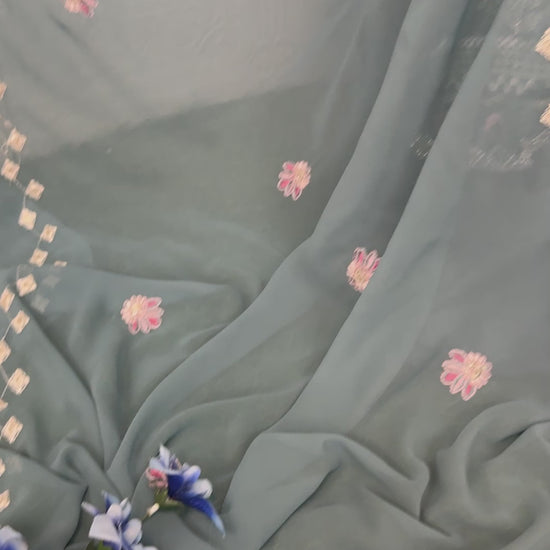 Semi Stitch / LIGHT-SKY BLUE
