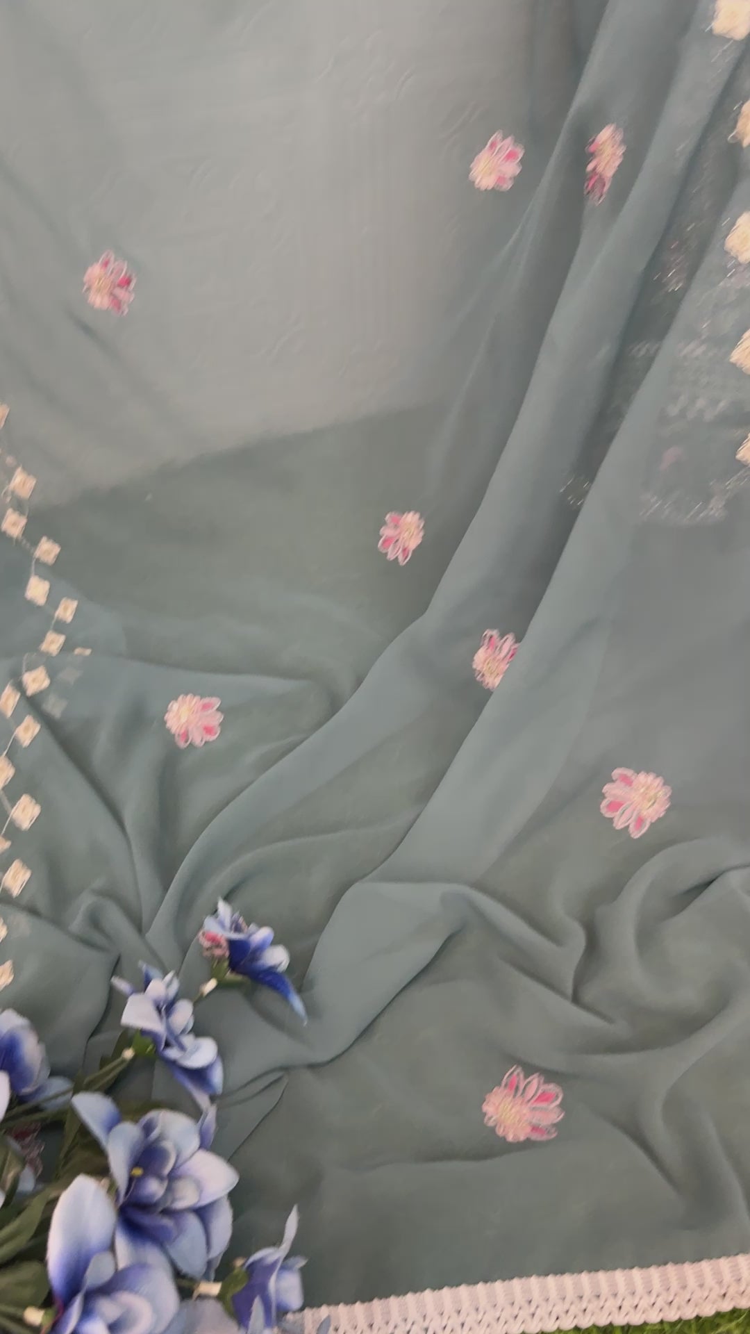 Semi Stitch / LIGHT-SKY BLUE