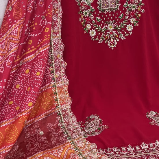 Semi Stitch / Red