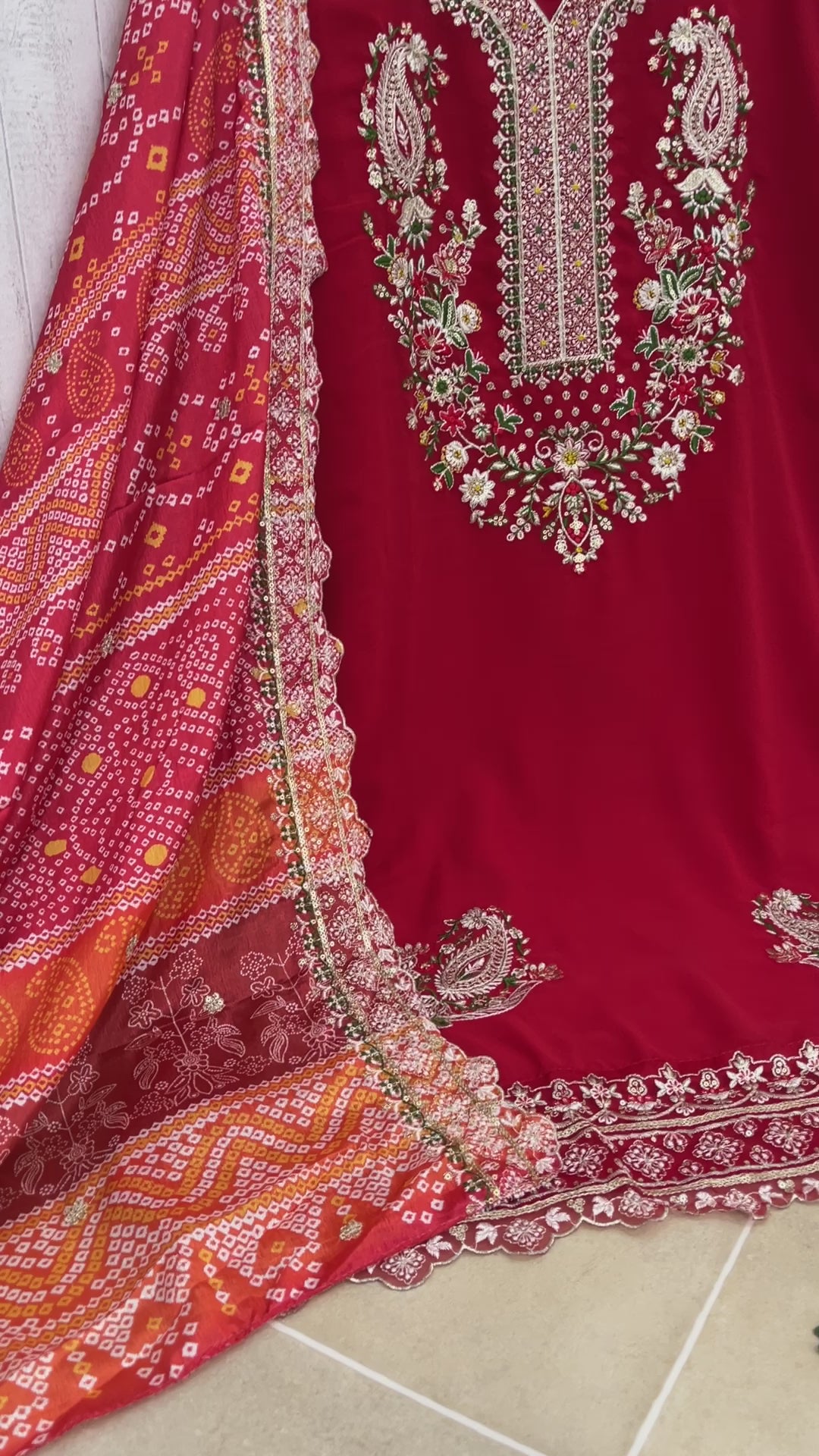 Semi Stitch / Red