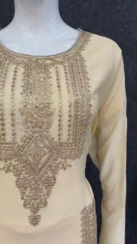 Semi Stitched / CREAM