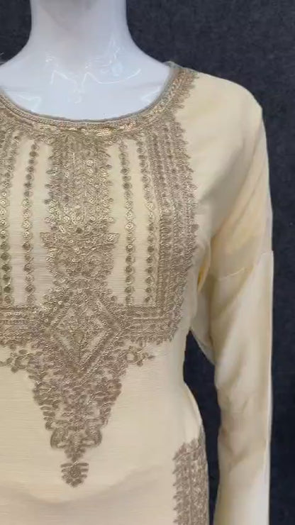 Semi Stitched / CREAM